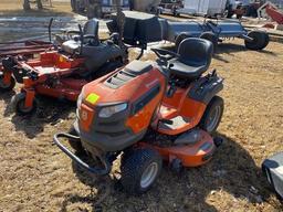 HUSQVARNA LGT54DLX LAWN TRACTOR, 54" CLEAR CUT DECK, BAGGER, HYDRO, 40.4 HOURS SHOWING