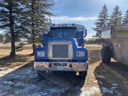 *** 1978 MACK RS600L GRAIN TRUCK, TANDEM AXLE, MACK 350 ENGINE, 5&4 2 STICK TRANS,