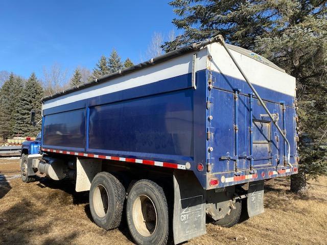 *** 1978 MACK RS600L GRAIN TRUCK, TANDEM AXLE, MACK 350 ENGINE, 5&4 2 STICK TRANS,