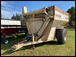 J-CRAFT GRAIN CART, APPROX 600 BUSHEL, 12" AUGER, 1-3/8" 1000 PTO, 23.1-26 DIAMOND TREAD TIRES,