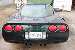 *** 2000 Chev Corvette, 5.7L, Auto, 49,414 Miles Showing, Forrest Green,