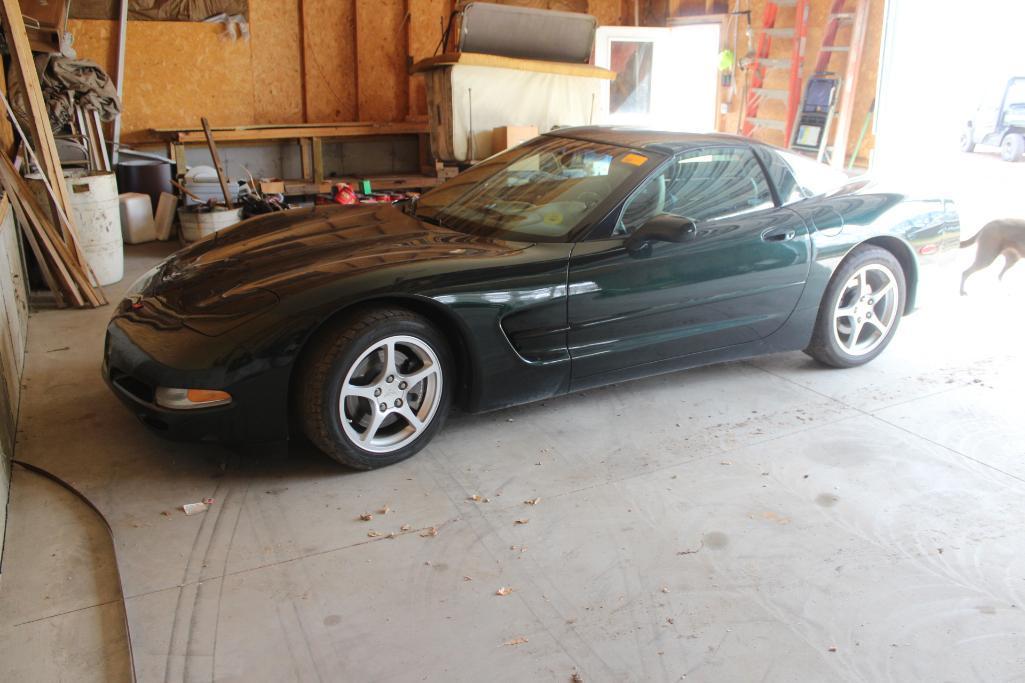 *** 2000 Chev Corvette, 5.7L, Auto, 49,414 Miles Showing, Forrest Green,