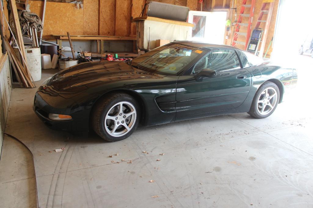 *** 2000 Chev Corvette, 5.7L, Auto, 49,414 Miles Showing, Forrest Green,