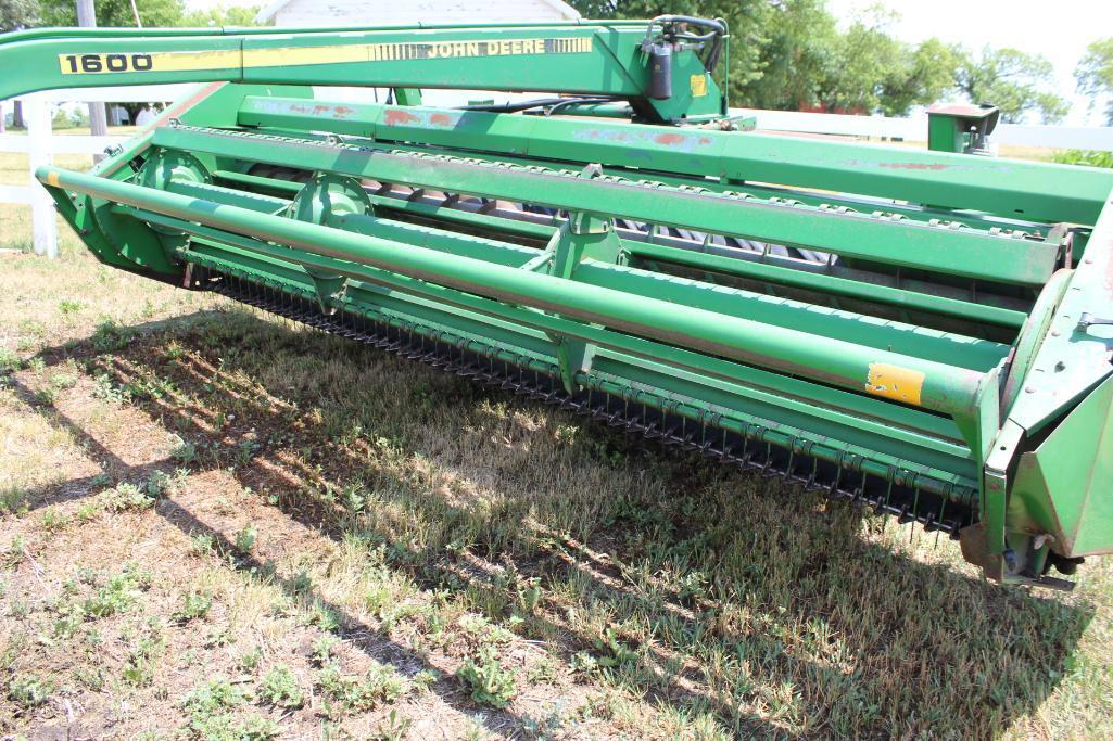 JOHN DEERE 1600 16' SWING TONGUE HAYBINE