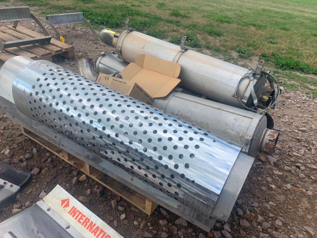 Peterbilt Mufflers, Heat Shields, Pallet