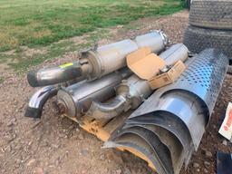 Peterbilt Mufflers, Heat Shields, Pallet