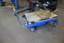 Propulsion System Lift Model GE-52200-A, 1760LB Lift, Hydraulic, On Wheels, Like New