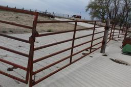 (2) APPROX 15' CATTLE GATES, $ X 2