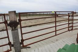 (2) APPROX 12' CATTLE GATES, $ X 2