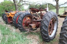 FARMALL H, GAS, NF, PTO, REAR WHEEL WEIGHTS, 13.6-38'S, S/N# 268045, RUNS