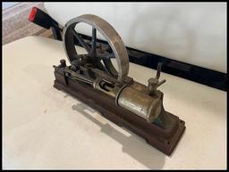 Scale Model Hit and Miss Engine, Does Function, Salesman Sample?, Very Unique and Rare!