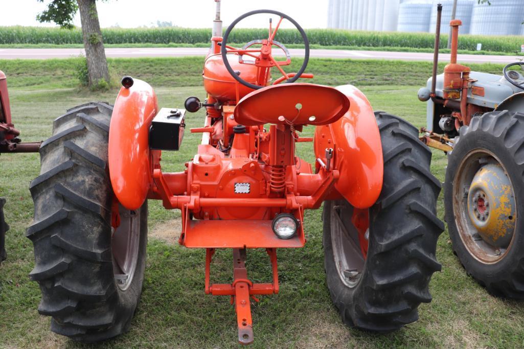 AC WD, NF, Like New 13.6-28 Tires w/ Weights, PTO, Fenders, 12 Volt System, SN# WD72028