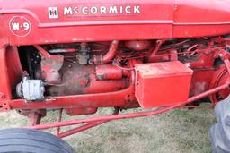 McCormick W9, 18.4-34 Good Cast Rims, PTO, STD Front, Lights, Fenders, Power Steering