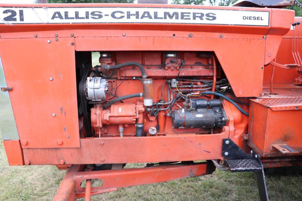 Allis Chalmers D21 Dsl, 24.5 - 32 Like New, 2 Hyd, Pto, WF, Fenders, 2901 Hrs, Lights