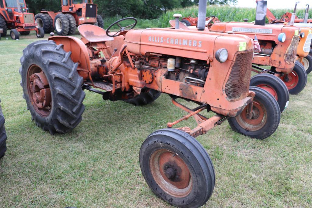 Allis Chalmers D14, 14.9-26 Pwr Slides, Gas, 1 Hyd, Pto, 7786 Hrs, Fenders, Lights,