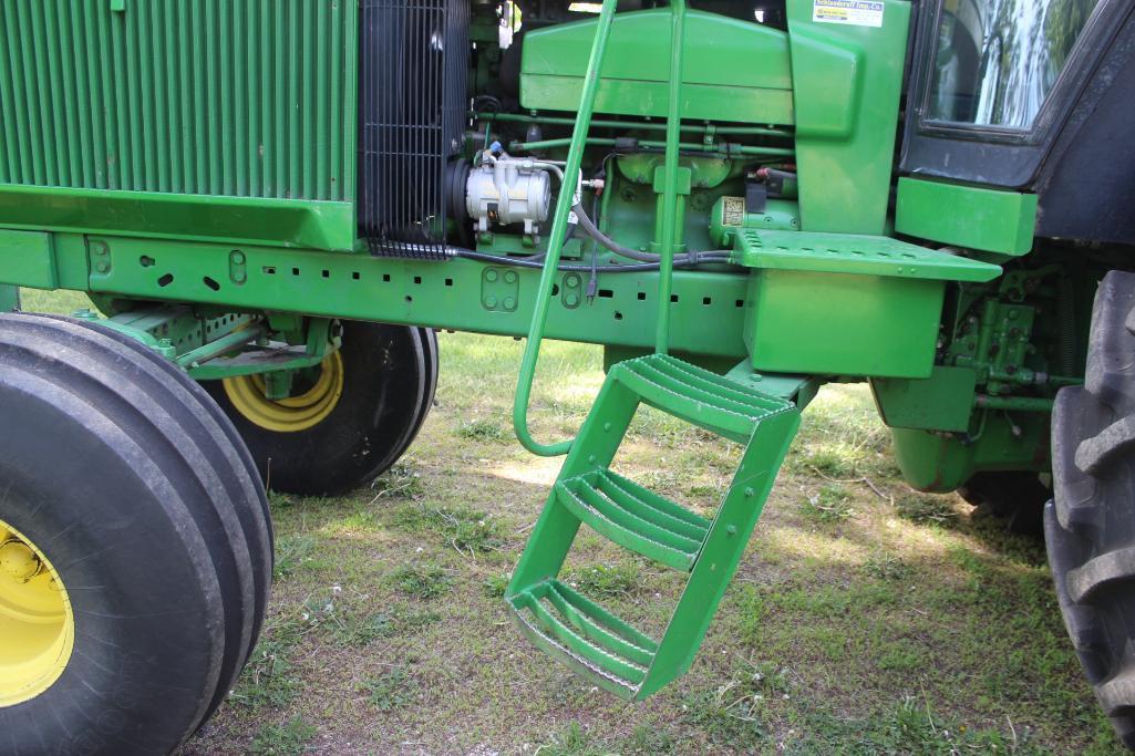 1988 JOHN DEERE 4650 2WD TRACTOR, POWERSHIFT, 3SCV, POWER BEYOND, SMALL 1000 PTO, ROCK BOX,