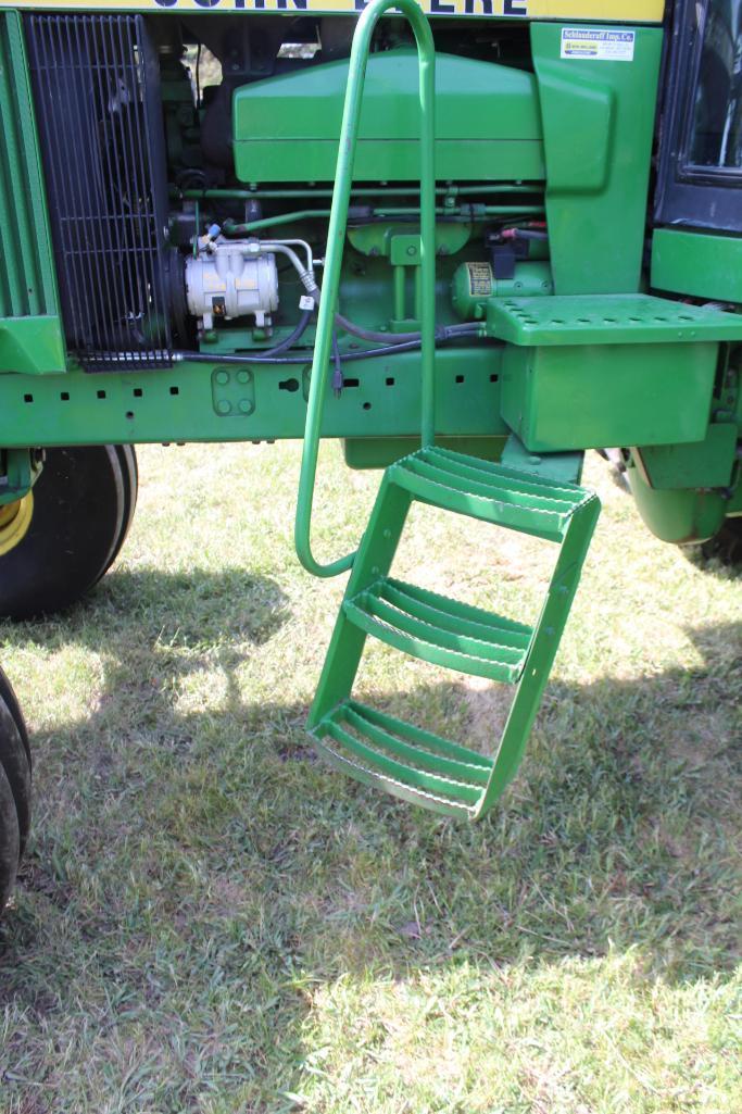 1988 JOHN DEERE 4650 2WD TRACTOR, POWERSHIFT, 3SCV, POWER BEYOND, SMALL 1000 PTO, ROCK BOX,