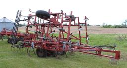 WIL-RICH 2800 APPROX 21' FIELD CULTIVATOR, WALKING TANDEMS ON MAIN FRAME, 3 BAR HARROW,