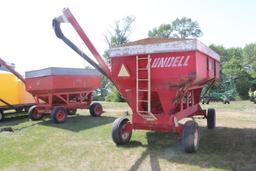 Lundell 1290 Gravity Box, Approx 220 Bu, 2 Compartment,