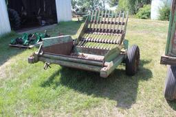 Fork Style Rock Picker, HYD Dump