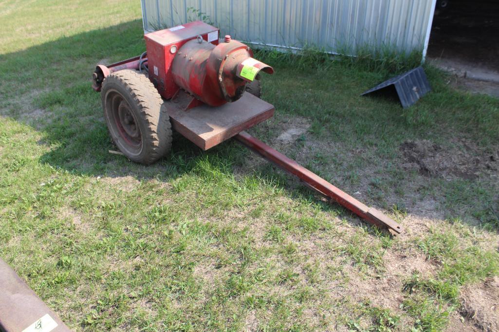 WinPower PTO Generator, 15KW, Model 25/15PT2, on Cart