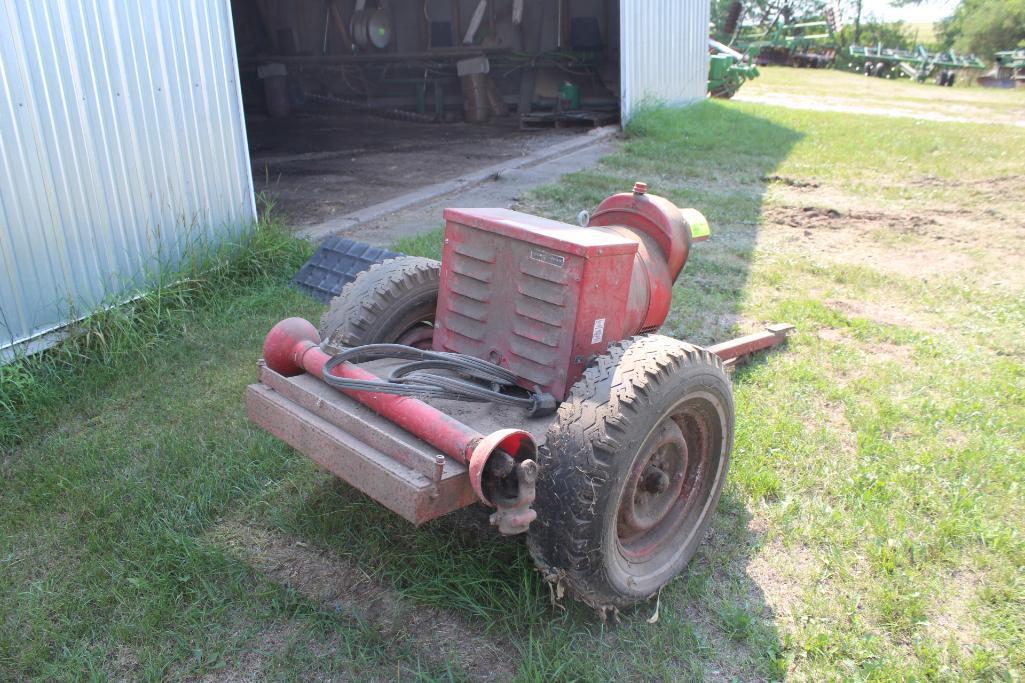 WinPower PTO Generator, 15KW, Model 25/15PT2, on Cart