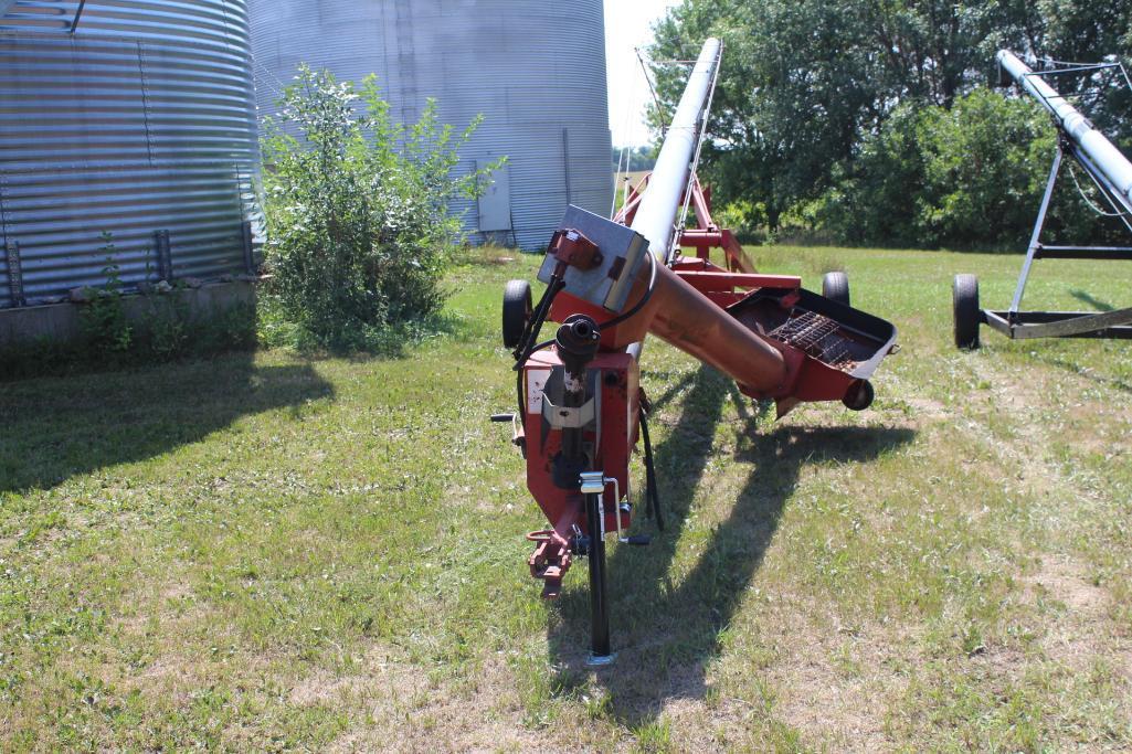 Hutchinson 10"X71' Swing Hopper Auger, 540 Front PTO