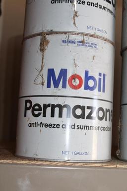 (6) MOBIL PERMAZONE CANS