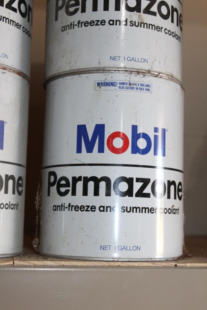 (6) MOBIL PERMAZONE CANS