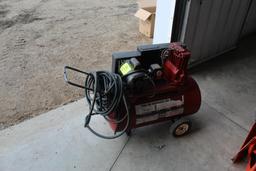 SEARS 2 HP TWIN CYLINDER PORTABLE AIR COMPESSOR