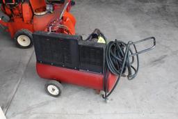 SEARS 2 HP TWIN CYLINDER PORTABLE AIR COMPESSOR