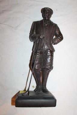 Golfer, By Austin Sculptures, 1991, DeClear, 16"