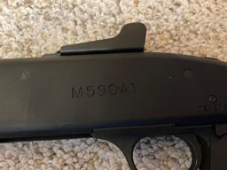 MOSSBERG MODEL 590, 12 GA 20", CHAMBERED FOR 2 3/4 & 3" SHEELS, M590A1, VIN T942757,