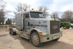 ***1991 Peterbilt 377 Sleeper Truck, 1XP-CDR9X-1-MD312122, 9 Speed E &F, 60" Sleeper with New Aux