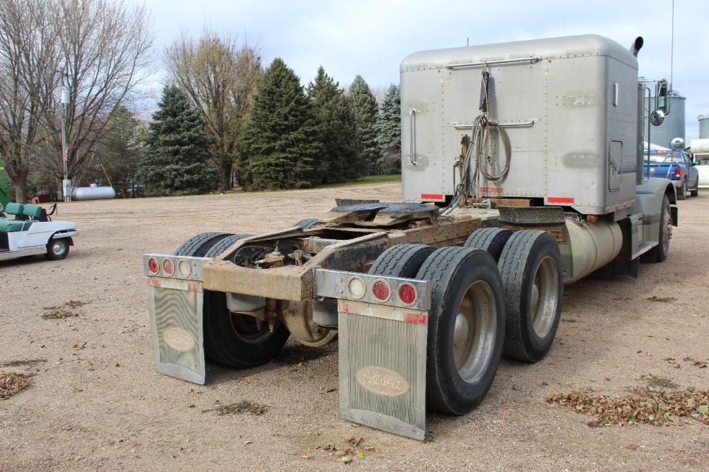 ***1991 Peterbilt 377 Sleeper Truck, 1XP-CDR9X-1-MD312122, 9 Speed E &F, 60" Sleeper with New Aux