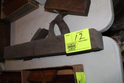 22" & 8 1/2" WOOD BLOCK PLANE, $ X 2