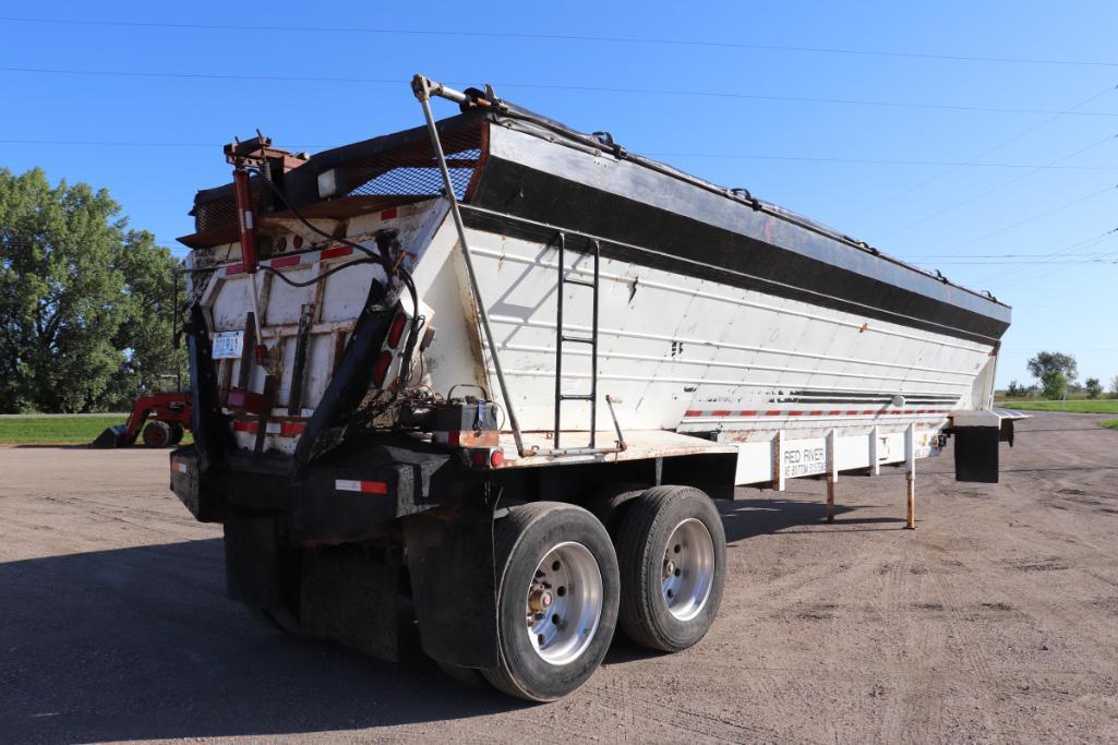 ***1994 Red River Steel Live Bottom Asphalt Trailer, Model- LB237,