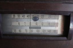 Coronado Wooden Radio, Floor Model, Untested, Water Damage