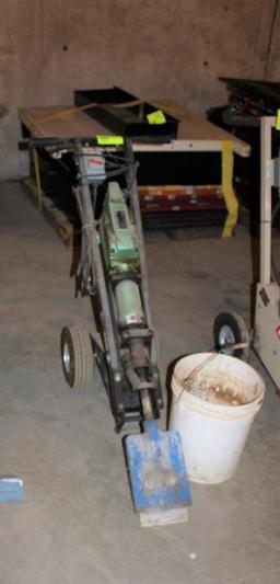 Hitachi H65 Tile Remover on Cart, Not Tested