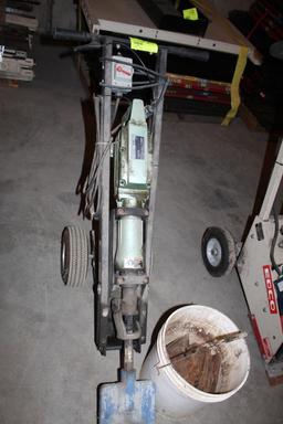 Hitachi H65 Tile Remover on Cart, Not Tested