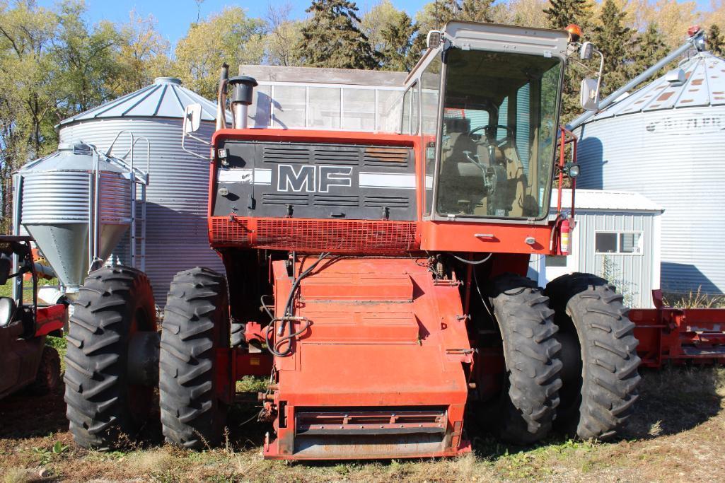 1984 MF 850 Combine, Diesel, 3,663 Hours Showing,