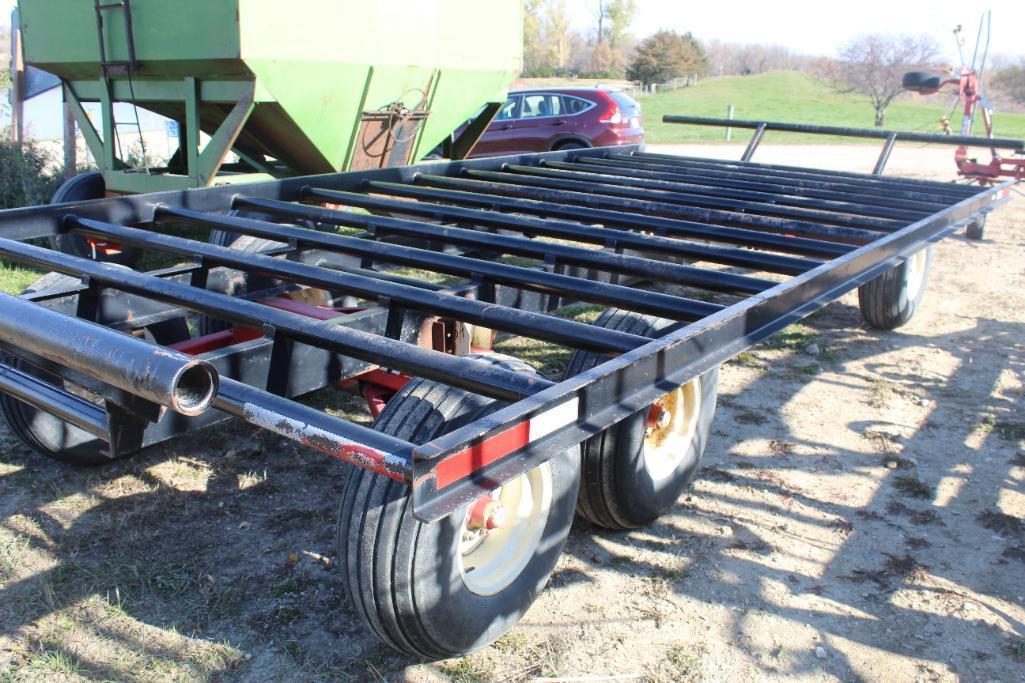 RD Bale Mover on EZ Trail 1274 Tandem Axle Gear