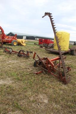 CASE # 10 PULL TYPE SICKLE MOWER, 7' BAR, NO SICKLE