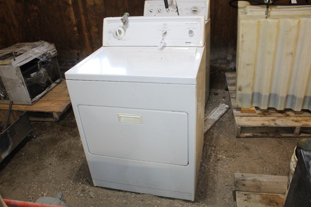 KENMORE WASHER AND DRYER, ELECTRIC DRYER