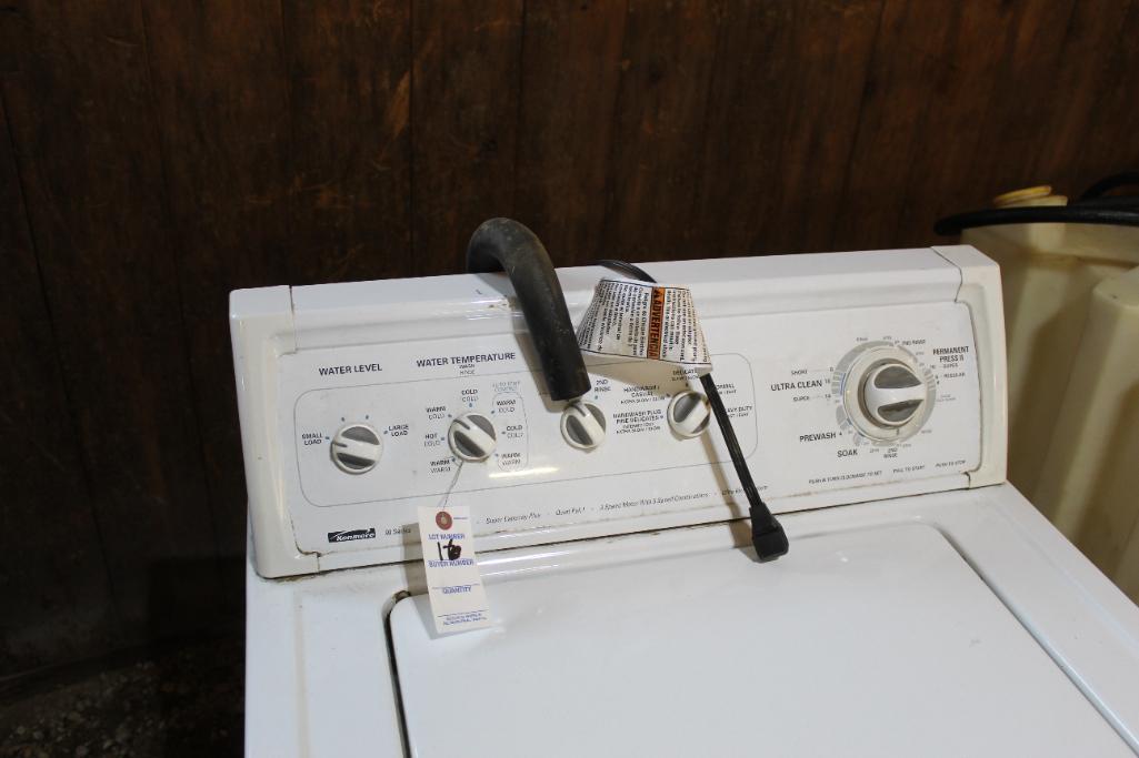 KENMORE WASHER AND DRYER, ELECTRIC DRYER