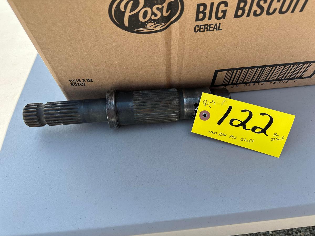 1000 Rpm Pto Shaft