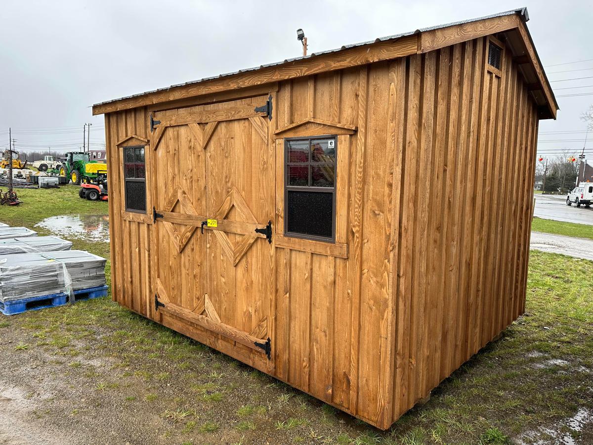 10 X 12 Wood Storage Building