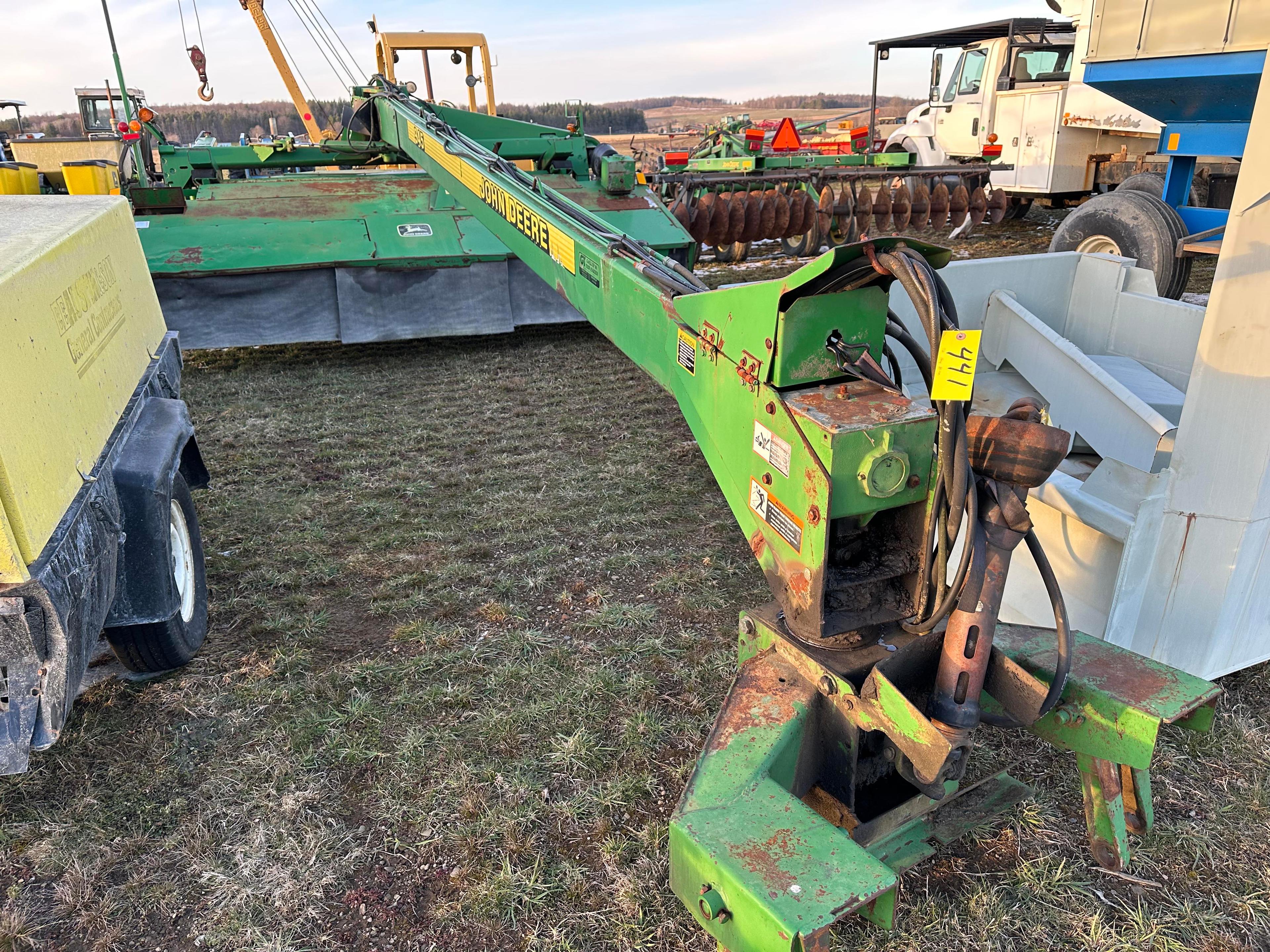 John Deere 945 MOCO, 13’ Cutting Width, Flail Conditioner