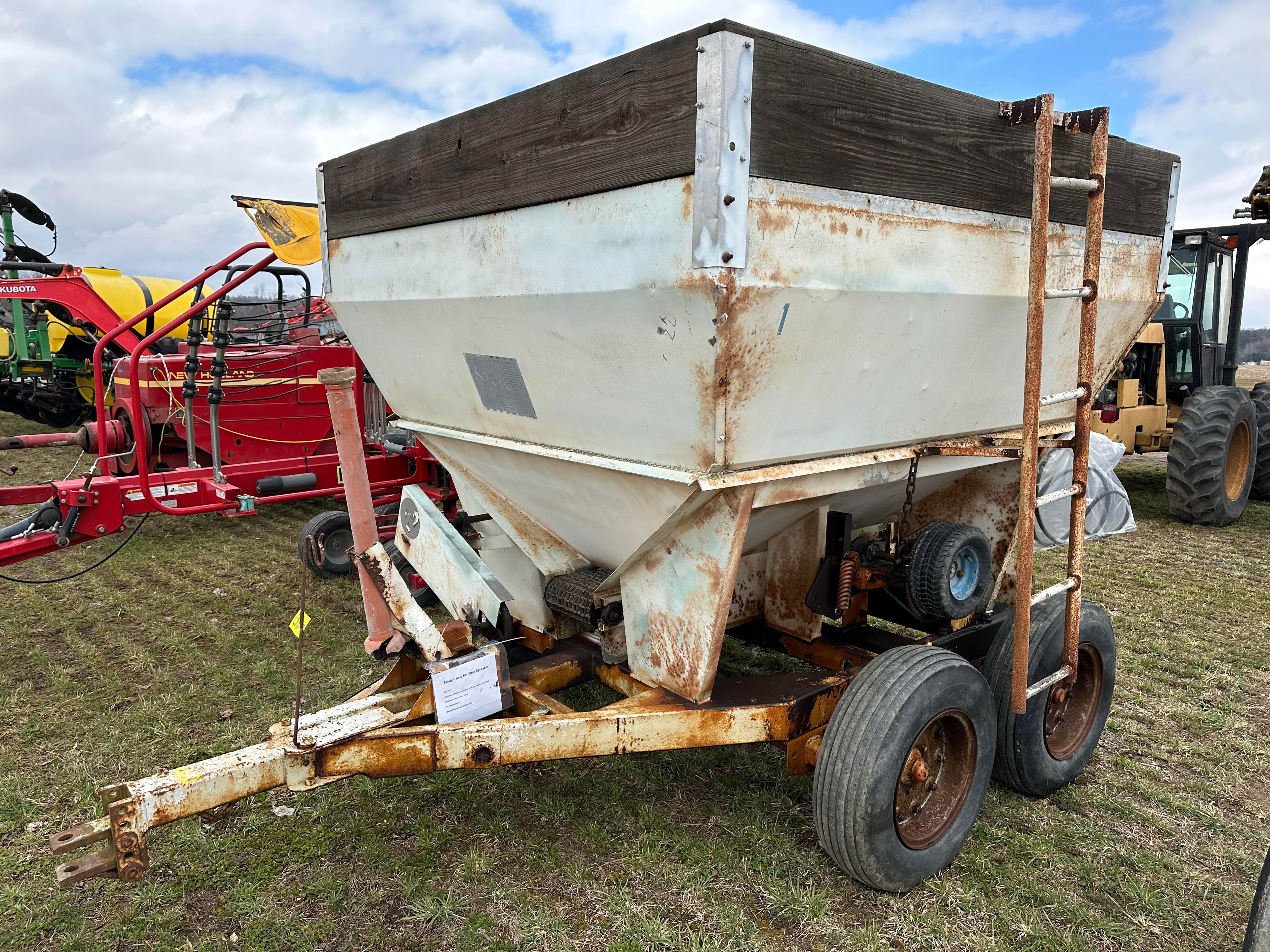 TCI Tandem Axle Fertilizer Spreader