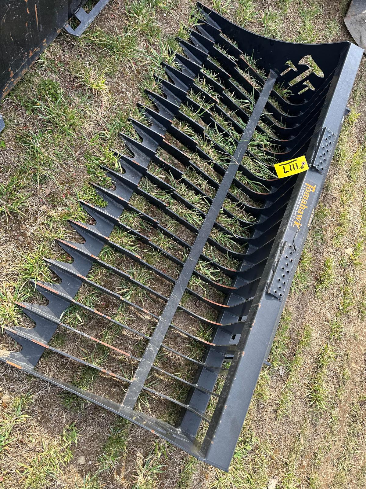 72” Skid Steer Brush/Rock Bucket